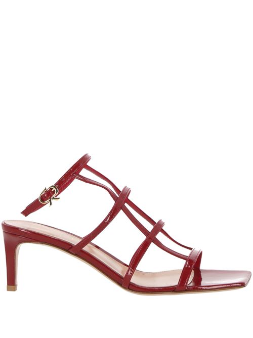 Sandalo in pelle rossa Gianvito Rossi | G3247155RICNUIROUG